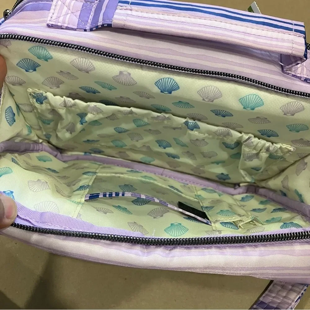 Lug East West Crossbody - Bebop Love Waves Purple NWOT - Picture 4 of 11